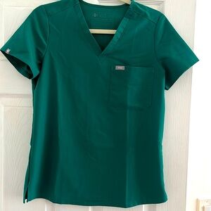 Figs V Neck Scrub Top